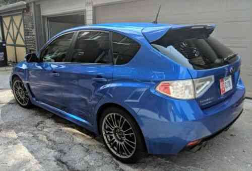 Subaru Impreza Wrx Sti Hatchback 5 Door In Blue (2014