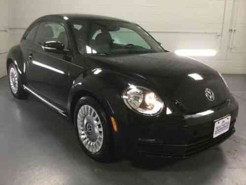 Volkswagen Beetle Coupe 1. 8t 63472 Miles Black Coupe: Used Classic Cars