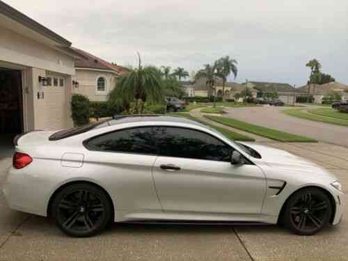 Bmw M4 Coupe White Rwd Automatic 15 About This Vehicle Used Classic Cars