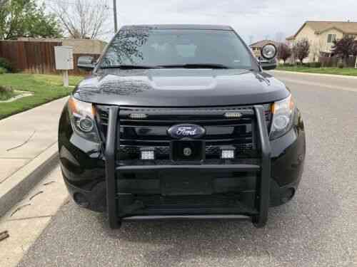 Ford Explorer Police Interceptor (2015) Ford Explorer: Used Classic Cars