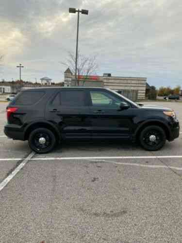 Ford Explorer Police Interceptor Utility 15 For Sale Black Used Classic Cars