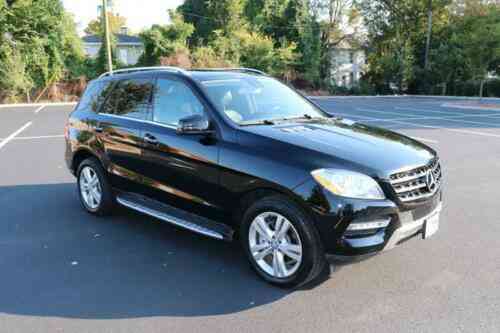 Mercedes Benz M Class Ml 250 Bluetec Awd 4matic 4dr Suv 40492 Miles Black S 2015