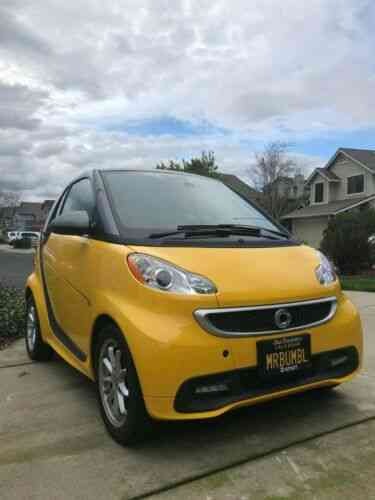 Smart Car Fortwo Electric 2 Door Clean Title Economical And Super Fun 2015