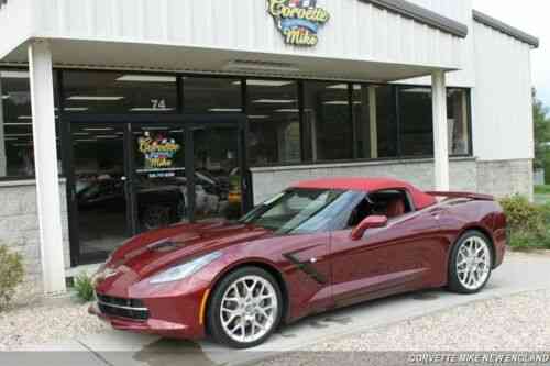 Chevrolet Corvette Stingray Convertible Long Beach Red Spice