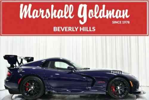 Dodge Viper Acr Extreme Aero 16 424 430 1400 Dodge Viper Used Classic Cars