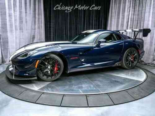 Dodge Viper Acr Extreme Aero Stage Ii Package Gts R Blue Used Classic Cars