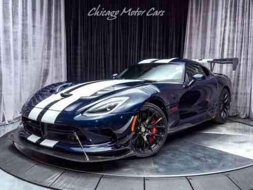 Dodge Viper Acr Extreme Aero Stage Ii Package Gts R Blue Used Classic Cars