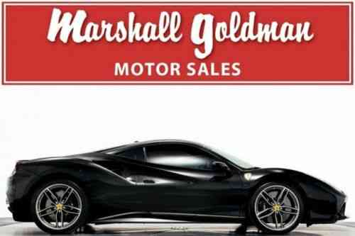 Ferrari 488 Gtb 2d Coupe 39l Twin Turbo V8 F1 Auotmatic 2016