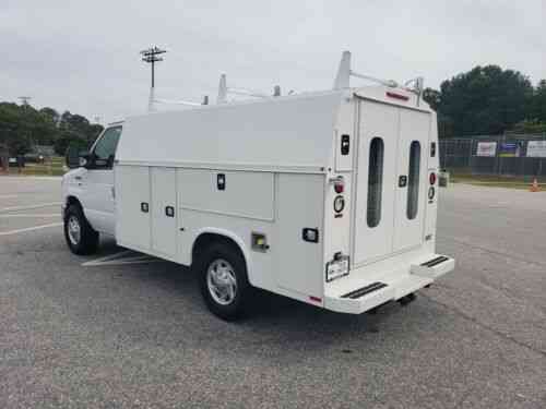 Ford E 350 With Knapheide Kuv Enclosed Service Body 2016 Vans Suvs And Trucks Cars