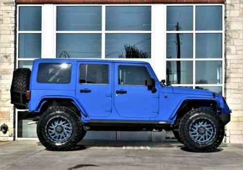 Jeep Wrangler Unlimited Sport Miles Hydro Blue Pearlcoat Used Classic Cars