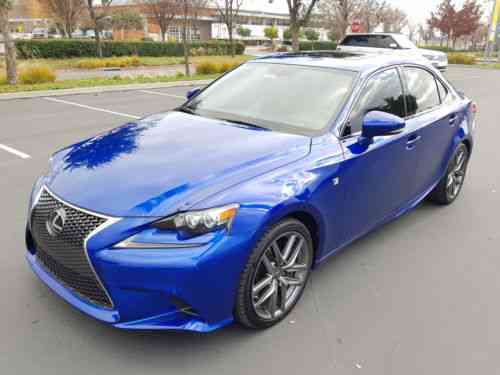 Lexus Is 350 F Sport Sedan 4 Door 2016