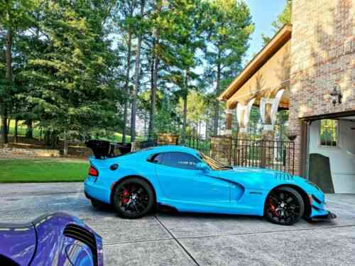 Dodge Viper Gtc Acr Extreme A True 1 Of 1 In Mexico Blue Used Classic Cars