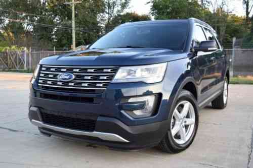 Ford Explorer Xlt (2017) Ford Explorer Xlt Blue: Used Classic Cars