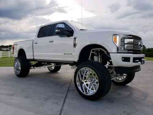 Ford F 250 2017 Brand New Pearl White 17 Platinum Owned