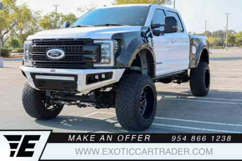 Ford F-250 Platinum Custom Carbon Fiber Body Kit (2017): Used Classic Cars