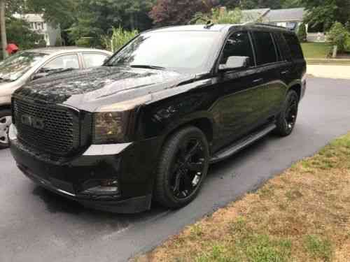 Gmc Yukon Denali 2017 Completely Blacked Out Gmc Yukon Used Classic Cars