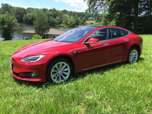Tesla Model S Red 100d All Wheel Drive 4th Quarter 2017