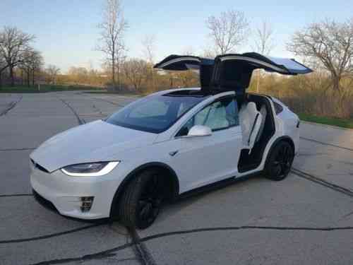 Tesla Model X White 2017