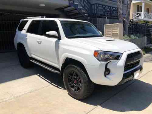 Toyota 4runner Trd Pro 17 4runner Trd Pro Super White 1 Used Classic Cars