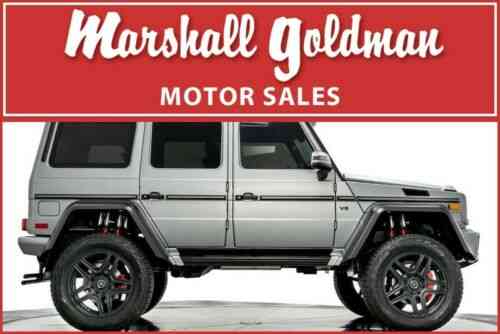 Mercedes Benz G550 4x4 Squared 4868 Miles Designo Platinum