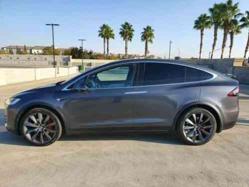 Tesla Model X P100d Only 6k Mi Fully Loaded Incl Ludicrous Mode Save Big 2018