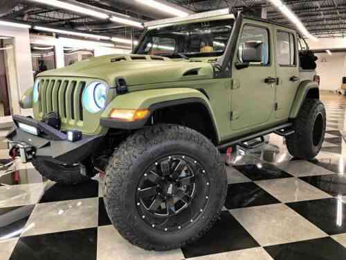 Jeep Wrangler Unlimited Custom Abrams Jeep Wrangler 4 Door 24s Tech Pack 2018