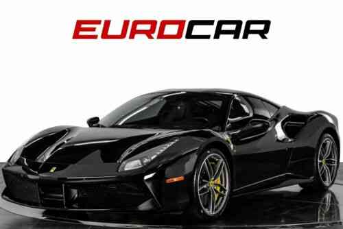 Ferrari 488 Gtb Gtb 2dr Car 8 Cylinder Engine 39l238 Nero Ds 1250 2019