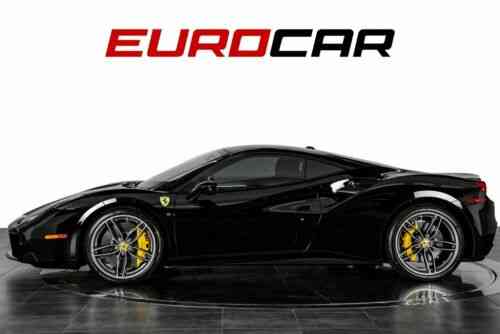 Ferrari 488 Gtb 39l Twin Turbo V8 660hp 561ft Lbs Nero Ds 1250 2019