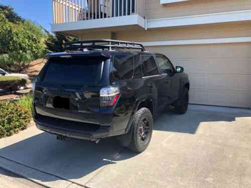 Toyota 4 Runner Trd Pro 17 In Matte Black Trd Alloy Wheels Fox Used Classic Cars