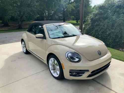 Vw Volkswagen Beetle Convertible Sel Final Edition: Used Classic Cars