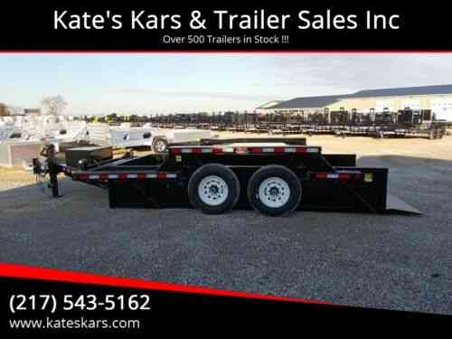 B-b Trailers 14' Tandem Axle Drop Down 14k Drop Deck: Vans, SUVs, And ...