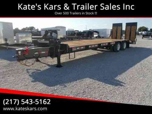 2020 B-b Trailers Fb8x31sdpt40l 40000 Lb Tag Trailer W/: Vans, SUVs ...