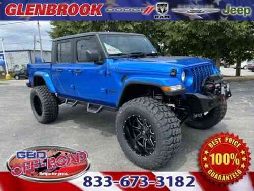 Jeep Gladiator Sport 33 Miles Hydro Blue Pearlcoat 4d Crew Cab Used Classic Cars