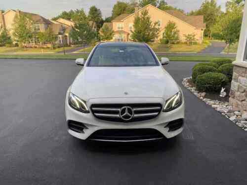 mercedes benz e350 sedan white awd automatic 350 4matic 2020 used classic cars carscoms com