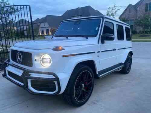 Mercedes Amg G63 G Wagon Loaded White On Black Night Pack Used Classic Cars