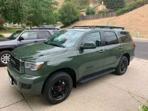 Army Green 2020 Trd Pro Toyota Sequoia Super Clean Trd: Used Classic Cars