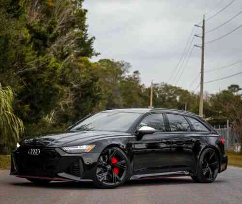 Audi Rs6 Avant | Custom Upgrades | Black Out | Rare | Sold Out: Used  Classic Cars