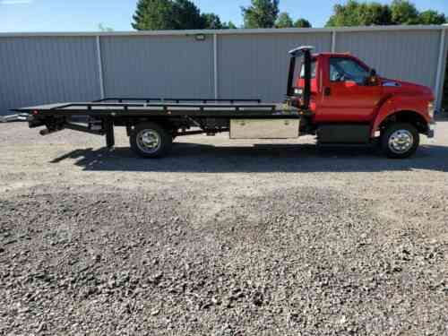 21 Ford F 650 With 21ft Dual Tech Rollback Tow Truck Wrecker Vans Suvs And Trucks Cars