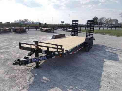 Load Trail 83x20' Equipment Trailer 14k Gvwr 24' Wide: Vans, SUVs, and ...