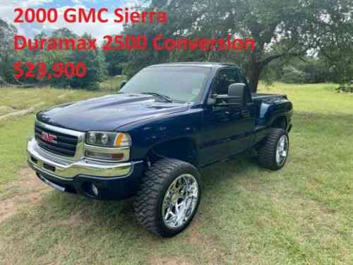 Gmc Sierra Rcsb Stepside Duramax 2500hd 4x4 Swap 2000 Used Classic Cars 7699