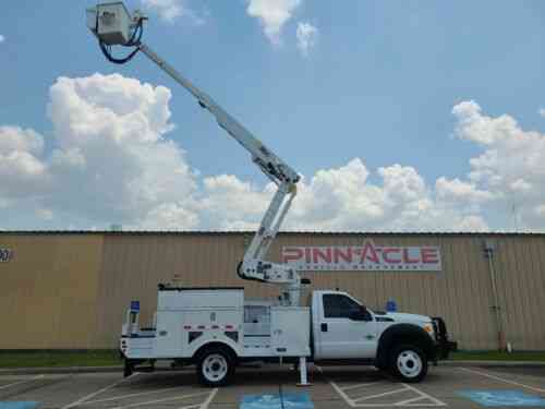 Xl F550 Bucket Truck With Winch And Material Handler!: Vans, SUVs, and ...