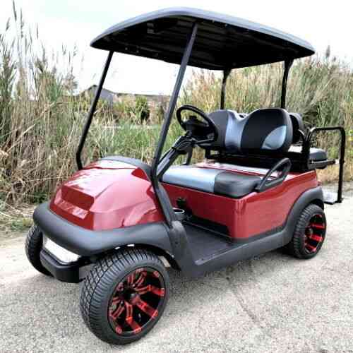 48v Electric Club Car Precedent Golf Cart Maroon Master: Vans, SUVs ...