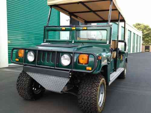 hummer golf buggy