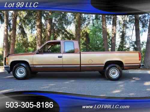 Chevrolet C K Pickup 2500 C2500 Cheyenne Extra Cab 6 2l Used Classic Cars