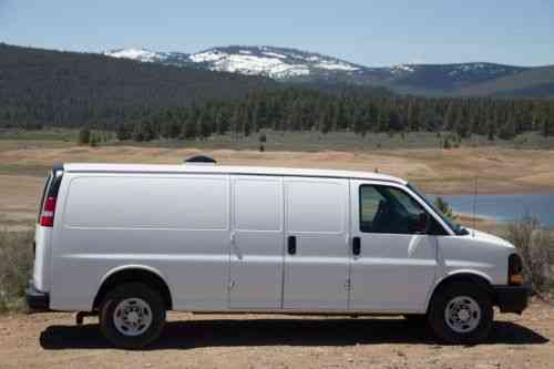 chevy express 2500 extended cargo van for sale