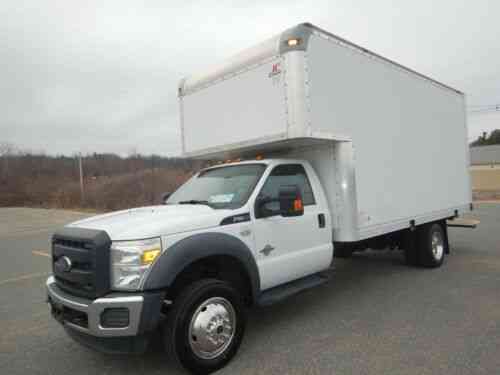 Ford F 550 Xl Super Duty Box Truck 16ft Box 3ft Overhang Vans Suvs And Trucks Cars