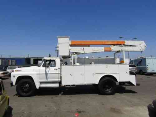 Ford Ford F700 1970 Ford F 700 Bucket Truck Boom Truck