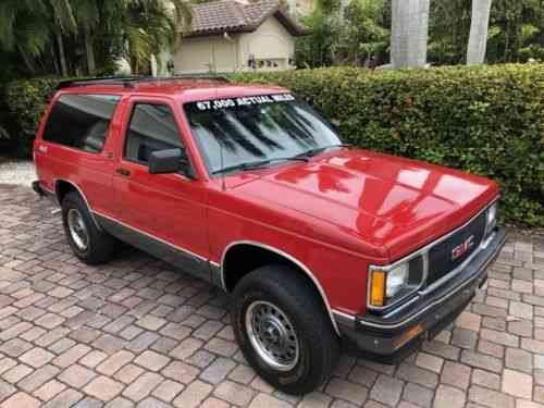 gmc jimmy 1991 gmc jimmy exterior color red interior used classic cars gmc jimmy 1991 gmc jimmy exterior