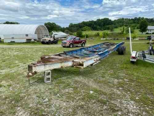 Large Houseboat Trailer For A 50 To 53 Long And 12 To 16 Wide Vans Suvs And Trucks Cars