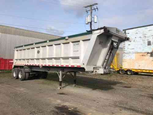 Mac (2000) 2002 Mac Aluminum Dump Trailer 34 Foot Frame: Vans, SUVs ...